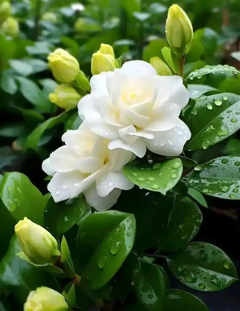 栀子花
